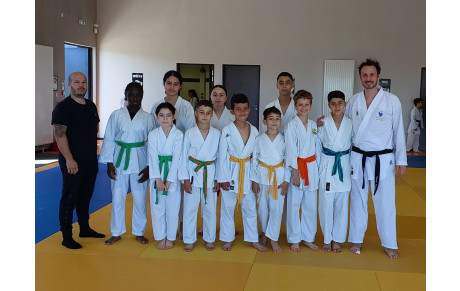 Stage Kumité avec l'entraîneur des équipes de France jeunes Franck Bisson