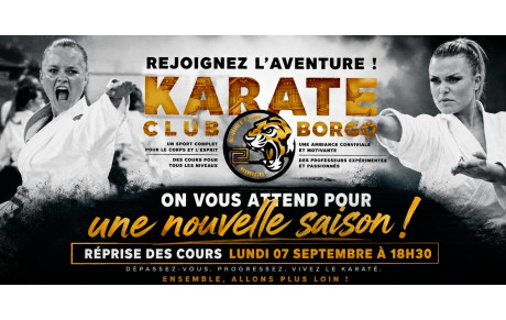 reprise des cours le lundi 7 septembre